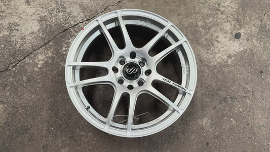 New 16X7 ET40 Enkei SC24 Rim (4 wheel) Silver 4X100