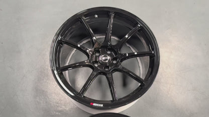 New 20x10 ET35 20x11 ET15 Overdrive Forged Nismo R35 (4 wheel) Black 5x114.3