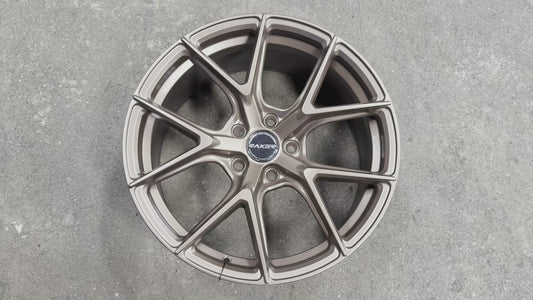 New 18x8.5 ET42 Raxer RTX02 Rim (4 wheel) Matte Bronze 5x114.3