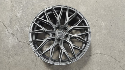 NEW 18X8.5 ET42 Raxer VOX107 Rim (4 wheel) Dark Graphite 5X112