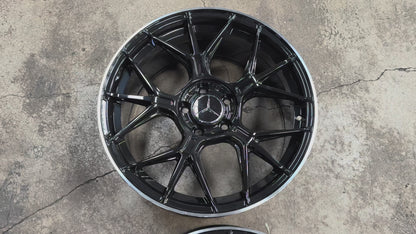 New 18x8J ET40 18.9J ET45 AMG GT (4 wheels) BLACK 5X112