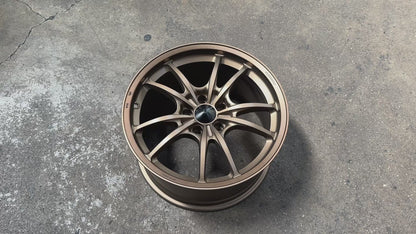 NEW 18X9.5 ET40 AOW MF10 Flow Formed Rim (4 Wheels) Matt Bronze 5X114.3