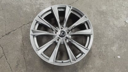 New 19x8 ET35 RS Lexus Toyota RX (4 wheel) 5x114.3 Hyper Black