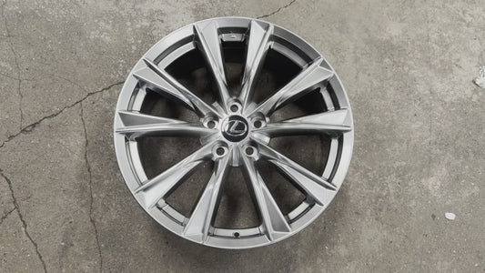 New 19x8 ET35 RS Lexus Toyota RX (4 wheel) 5x114.3 Hyper Black