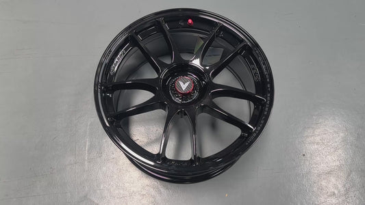 NEW 18x8.5 ET35 Lenso VNK (4 wheel) 5X114.3 Black