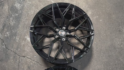 New 20x8.5 ET30 20x10 ET40 Vogue Wheel F11 (4 wheel) 5x114.3 Gloss Black