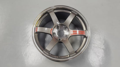 New 18x9.5 ET38 Rays TE37 SAGA SL (4 wheel) 5x120 Press Graphite