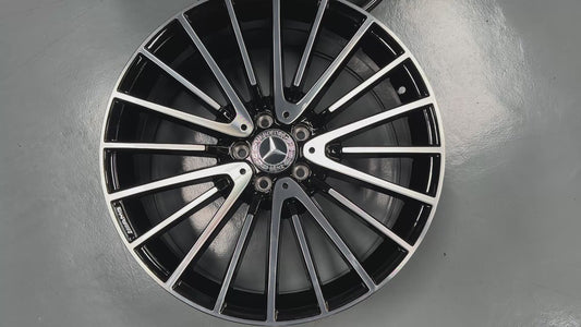 New 20x8.5 ET36 20x9.5 ET43 Mercedes AMG (4 wheel) 5x112 Gloss Black PF