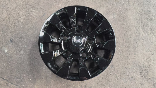 New 16X7 ET+20 CLS Land Rover Defender Sawtooth Rim (5 wheel) Piano Black 5X165 (5 pcs + 20 pcs Nuts)