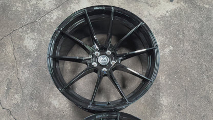 New 20x10 ET12 20x11 ET15 Motec MCR2 (4 wheel) 5x112 Black