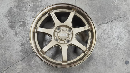 New 16x7 ET38 D1 Mugen GP Rim (4 wheel) Matte Bronze 4x114.3