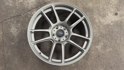 NEW 18X8.5 ET42 Konig Heliogram Rim (4 Wheel) Titanium Metallic 5X112
