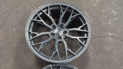 New 20x8.5 ET42 20x10 ET38 ASGA ARF10 (4 wheel) 5x114.3 Gloss Black
