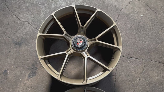 New 20x8.5 ET48 20x10.5 ET43 Overdrive Forged BF157 (4 wheel) 5x130 Matte Bronze