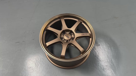 New 18X8.5 ET42 Mugen Design GP Rim (4 wheel) MATTE BRONZE 5X114.3