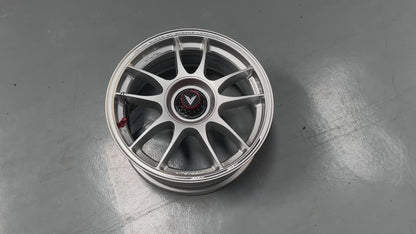 New 16x7 ET35 Lenso VNK Rim (4 wheel) Silver 5x100
