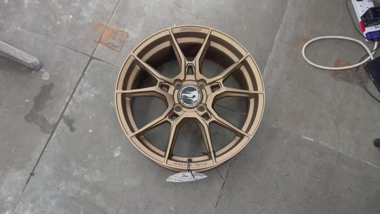 New 16X7 ET40 Hotwheels HW02 Rim (4 wheel) Matt Bronze 4X100