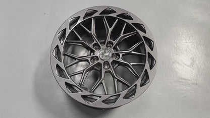New 20x9 ET35 305Forged FF8 (4 wheel) 5x108 Gun Metal
