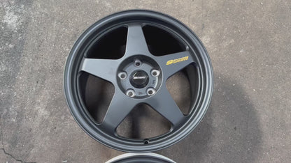 New 17 Overdrive Spoon Honda S2000 Forged (4 wheel) Matte Black 5X114.3