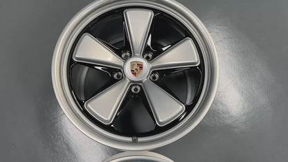 New 19x8.5 ET50 19x12 ET44 Overdrive Forged Porsche Fuchs Carrera 911 997 C4 C4S Turbo S Silver