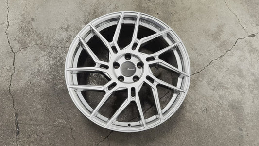New 19x8.5 ET35 Advanti N649D Rim (4 wheel) Silver 5x108