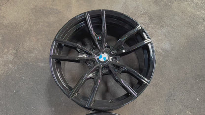 New 18X8 ET35 18X9 ET35 BMW Style 792M rim (4 wheels) BLACK 5X120