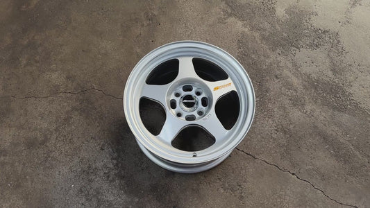 New 15X7 ET35 XOX Spoon Rim (4 wheel) Silver 4X100