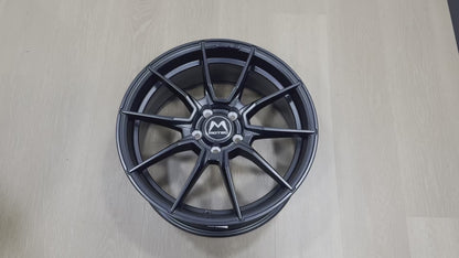 NEW 18X8 ET45 Motec MCR2 Rim (4 wheel) Matte Black 5X112