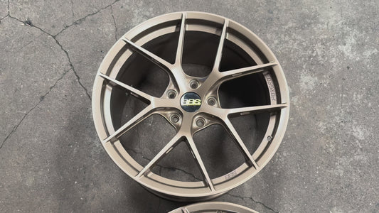 New 20x9 ET48 20x11.5 ET62 Overdrive Forged BBS FIR Design (4 wheel) 5x130 Bronze