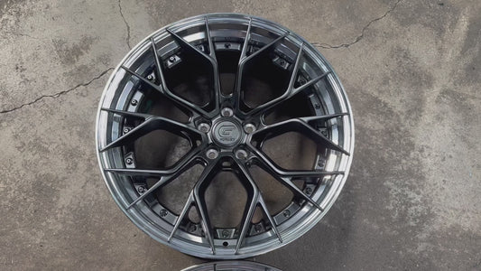 New 20x8.5 ET30 20x10 ET40 G Forged GF09 (4 wheel) 5x112 Matt Black PL