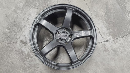 NEW 18X8.5 ET42 Raxer TR1S Rim (4 wheel) Dark Graphite 5X112