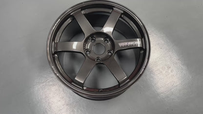NEW 18x9.5 ET45 Rays TE37 Saga S Plus (4 wheel) 5X120 Dark Gunmetal