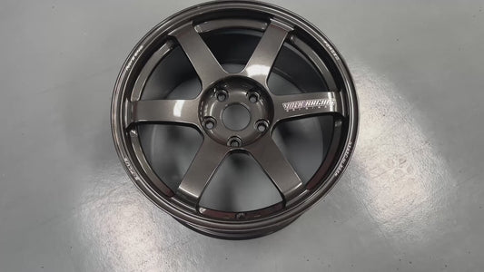 NEW 18x9.5 ET45 Rays TE37 Saga S Plus (4 wheel) 5X120 Dark Gunmetal