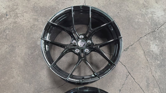 New 20x8.5 ET30 20x10 ET40 Vogue Wheel F26 (4 wheel) 5x112 Black