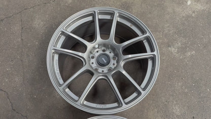 New 18X8.5 ET32 18X9.5 ET35 Konig Heliogram (4 wheel) Silver 5X112