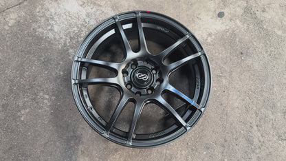 New 16X7 ET40 Enkei Tuning SC24 Rim (4 wheel) Matte Black 4X100