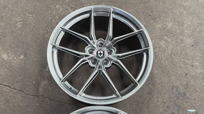 New 20x9 ET25 20x10 ET35 HRE FF21 (4 wheel) 5x112 Liquid Metal