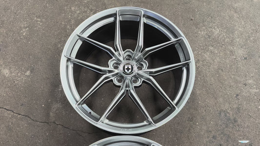 New 20x9 ET25 20x10 ET35 HRE FF21 (4 wheel) 5x112 Liquid Metal