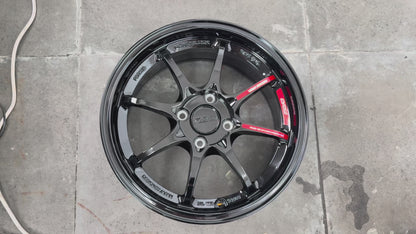 New 15X7 ET35 AOW CE28 CR Rim (4 wheel) Gloss Black 4X100