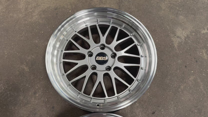 New 18X8 ET30 18X9 ET30 BBS DESIGN LM BMW (4 wheels) Silver 5X120