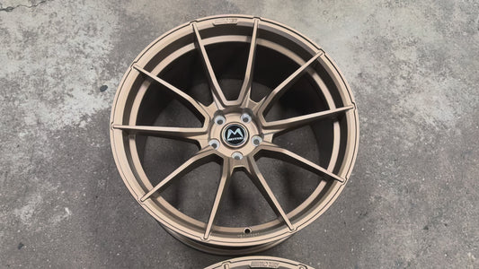 New 20x10 ET12 20x11 ET15 Motec MCR2 Ultralight (4 wheel) 5x112 Bronze
