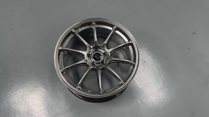 NEW 18X8.5 ET35 Hotwheels HW03 Diamond Black Flow Formed Rim 5X100