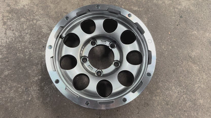 New 15 LEHRMEISTER LMG CS-9 Rim (5 wheel) Gun Metal Polished 5x139.7 (5 pcs)