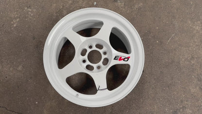 New 15X7 ET35 NK Performance EVO Rim (4 wheel) Gloss White 4X100