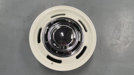 New 15X6 ET38 Dean Cross Rim (4 wheel) Gloss White 4X100