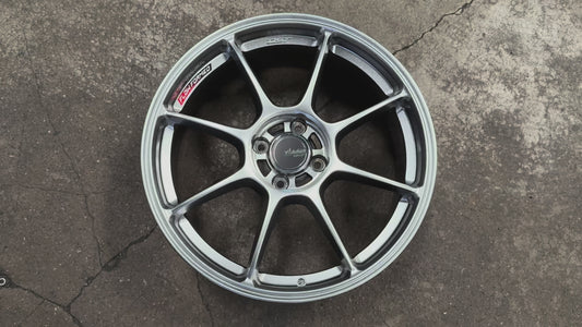 New 17X7 ET40 Advanti Blizzard Rim (4 wheel) Hyper Dark 4X100