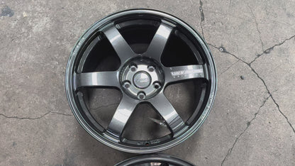 New 18X8.5 ET35 18X9.5 ET40 NK TE37 Saga (4 wheel) DGM 5X112