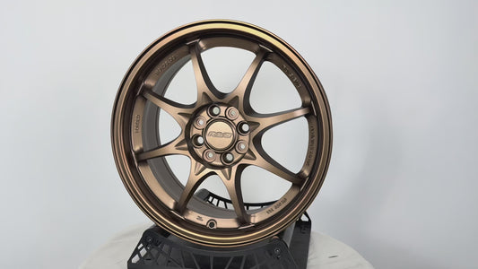 New 16X7 ET40 AOW CE28 Rim (4 wheel) Matt Bronze 4X100