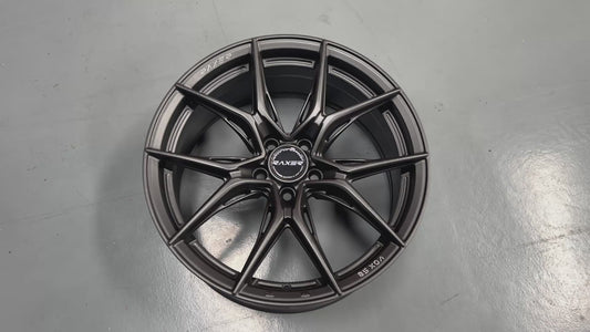 NEW 17X7.5 ET40 Raxer VOX50 (4 wheel) 5X100 Dark Graphite