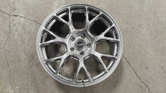 New 18x8.5 ET42 Raxer ZR72 Rim (4 wheel) Hyper Black 5x114.3